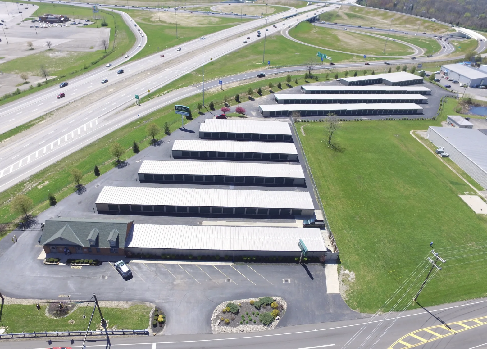 Aerial view of Eastside Storage in Cincinnati, OH